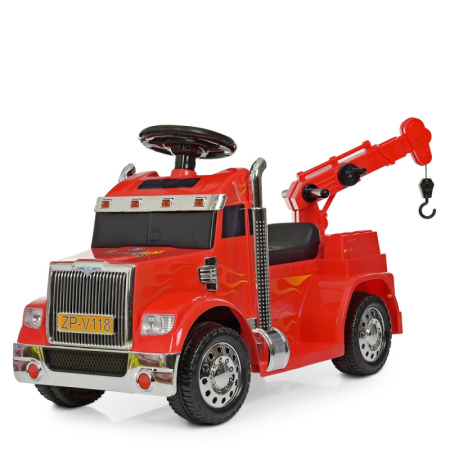 фото Детский эвакуатор-тягач Bambi ZPV118BR-3 с радиоуправлением (красный)