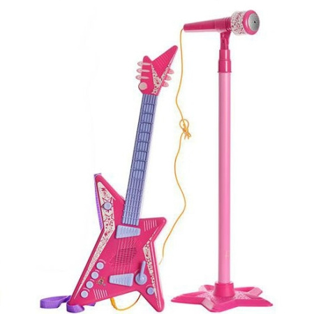 фото Гитара детская Winx WX 0073 U/R с микрофоном