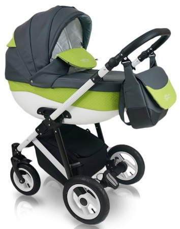 фото Коляска 2 в 1 Bexa Prestige PR-6 белая рама 600216