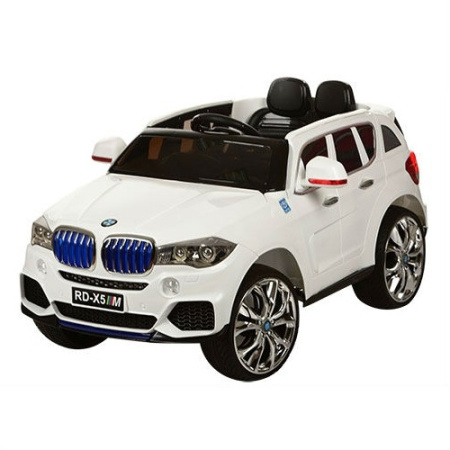 фото Электромобиль джип BMW X5 M 2762(MP4)EBR-1 с пультом управления (белый) фото Электромобиль джип BMW X5 M 2762(MP4)EBR-1 с пультом управления (белый)