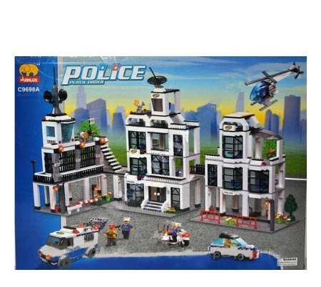 фото Детский конструктор «Полицейский участок» LIVE UP, JUBILUX C 9698 А (1220 дет.)