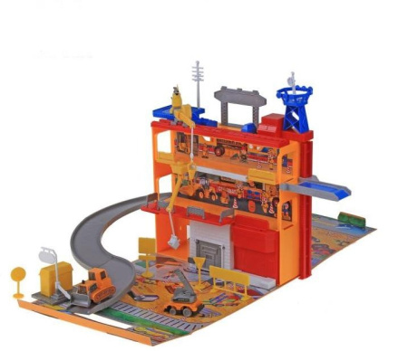фото Игровой набор Гараж 3045 JOY TOY стройплощадка