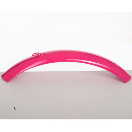 фото Крыло переднее для велосипедов 16 дюймов FM-16P стальное (розовое)