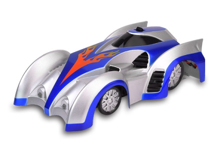 фото Машинка по стенам на радиоуправлении Wowitoys (синий)