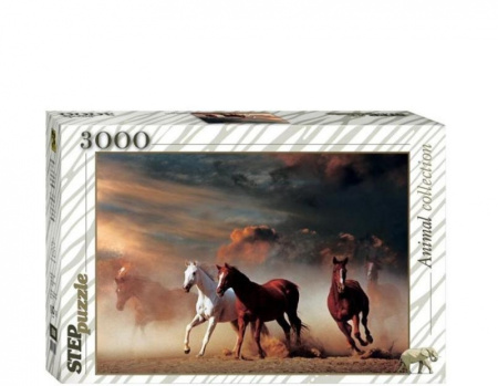 фото Пазлы 85001, Лошади (3000 элементов)(о)