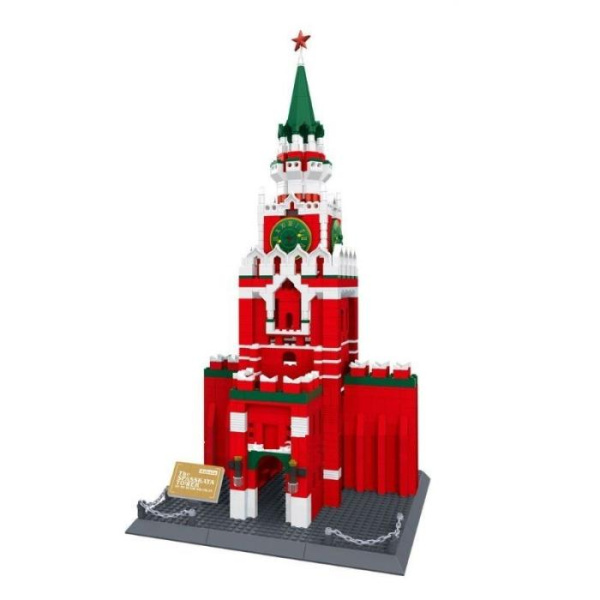 Детский конструктор " Кремль" 8017 WanGe, 1048 деталей из пластика