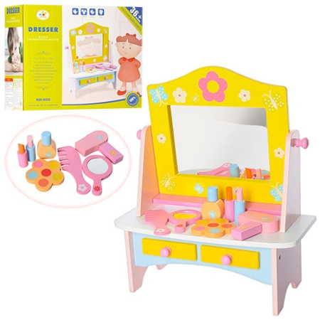 фото Детское деревянное трюмо MD 1054 с аксессуарами
