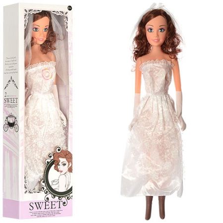 фото Ростовая кукла 532A невеста (75см)