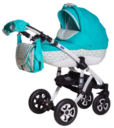 фото Коляска 2 в 1 Adamex Erika 880S Кожа 50% 60656