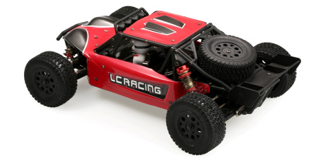 фото Багги песчаная 1:14 LC Racing DTH бесколлекторная (красный)