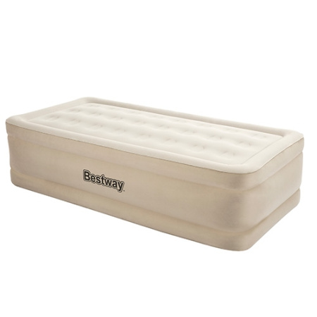 фото Надувная одноместная кровать Bestway 69017 со встроенным насосом (191-97-54см)