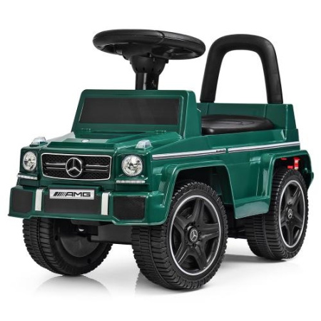 фото Детский джип-толокар Mercedes AMG JQ663-10 музыка USB (темно-зеленый)