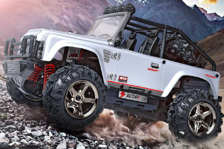 фото Машинка радиоуправляемая 1:22 Subotech Brave 4WD 35 км/час (серый)