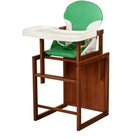 фото Детский стульчик для кормления CH-D3 трансформер 2в1 (зеленый)