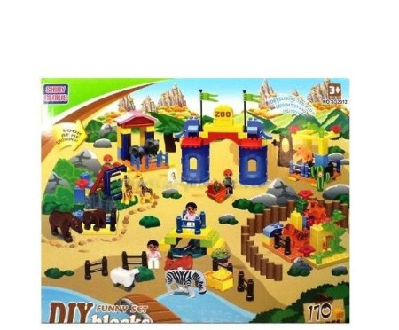 фото Конструктор для детей «Зоопарк» SG 2012 (170 деталей)