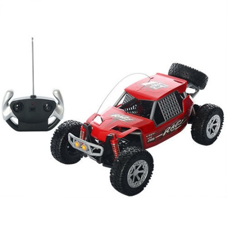 фото Детский джип 0929 на радиоуправлении с небьющимся корпусом и резиновыми колесами (надувные)