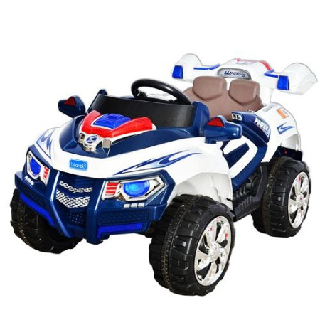 фото Детский электромобиль Джип М 1428 R-1-4 на радиоуправлении (бело-голубой) фото Детский электромобиль Джип М 1428 R-1-4 на радиоуправлении (бело-голубой)