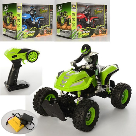 фото Квадроцикл на пульте управления 9812-A25 надувные колеса фигурка (34см)