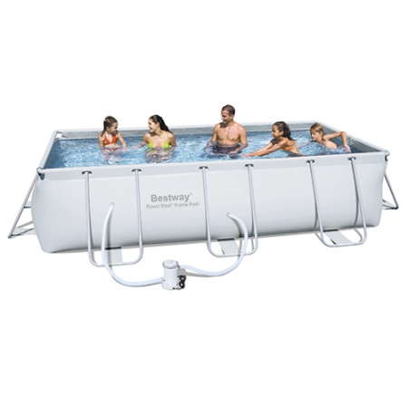 фото Прямоугольный каркасный бассейн 56251 (404х201х100см)