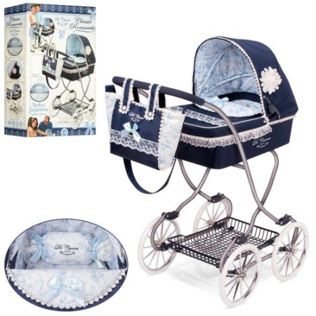 фото Детская коляска для куклы DeCuevas 80225 классика сумка корзина