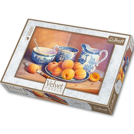 фото Пазлы 10509 TREFL "Абрикосовый десерт ", вельветовая серия (1000 деталей)