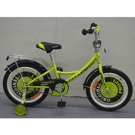 фото Детский двухколесный велосипед 16 дюймов Profi G1642 Original boy (салатовый)