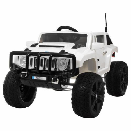 фото Детский электромобиль джип Bambi M 3570 EBLR-1 кожаное сиденье (белый) фото Детский электромобиль джип Bambi M 3570 EBLR-1 кожаное сиденье (белый)