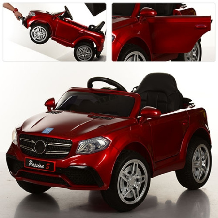 фото Детский джип Mercedes M 3181EBLRS-3 амортизаторы (красный) фото Детский джип Mercedes M 3181EBLRS-3 амортизаторы (красный)