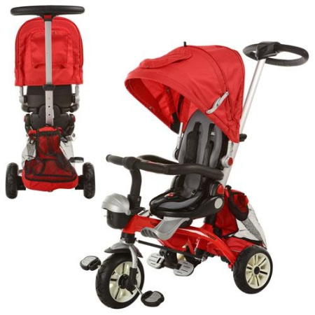 фото Колясочный велосипед TurboTrike M 2733A-3 (красный)