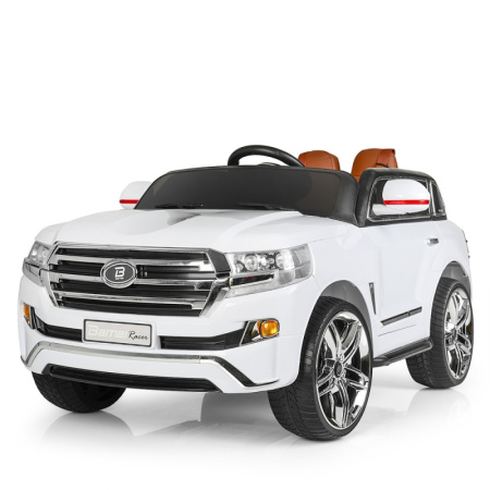 фото Электроджип для детей Bambi M 3984EBLR-1 с кожаным сиденьем (белый) фото Электроджип для детей Bambi M 3984EBLR-1 с кожаным сиденьем (белый)