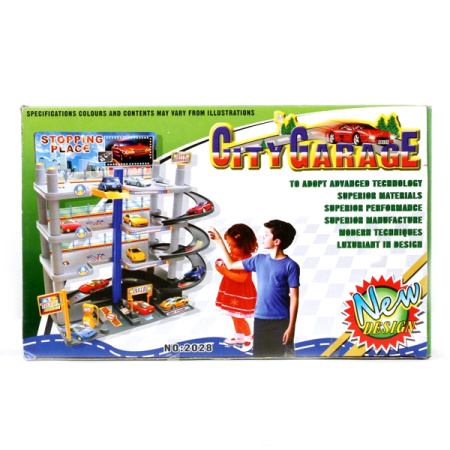 фото Гараж 2028, детский игровой паркинг