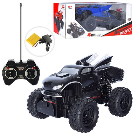 фото Джип с пультом 666-641A на резиновых колесах (37см)