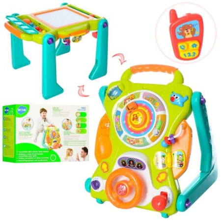 фото Детский обучающий центр 2107 каталка-ходунки доска для рисования