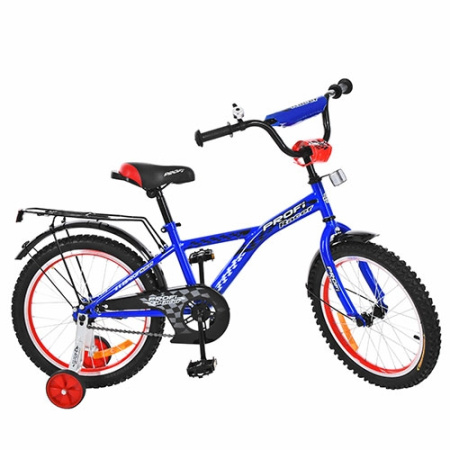 фото Велосипед для детей двухколесный 16 дюймов Profi G1633 Racer (синий)