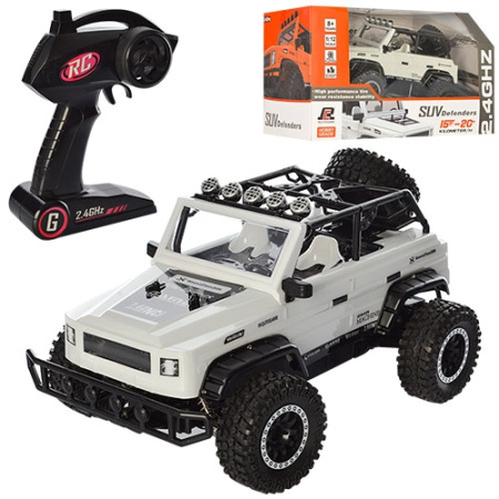 фото Джип с радиоуправлением QY1843A амортизаторы надувные колеса (34см)