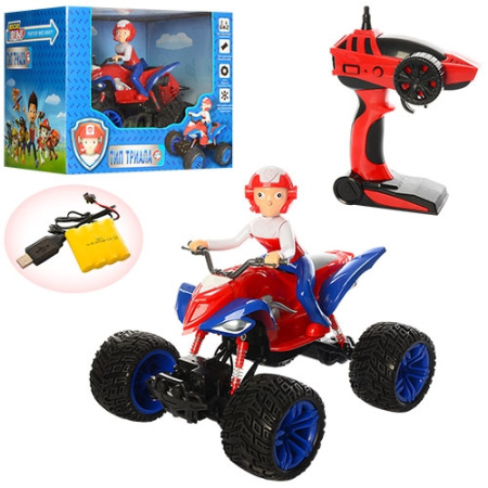 фото Квадроцикл на радиоуправлении Щенячий патруль 8801 амортизаторы (30см)