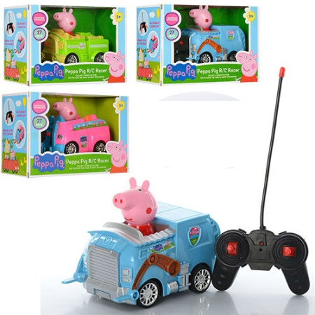 фото Машинка XZ-372C-73C-74C Свинка Пеппа на радиоуправлении (3 вида)