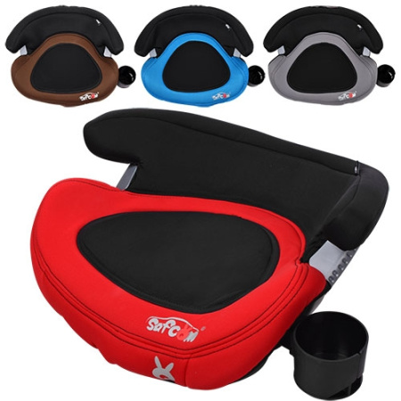 фото Детский бустер со спинкой YY06-1 жесткий каркас с подстаканником