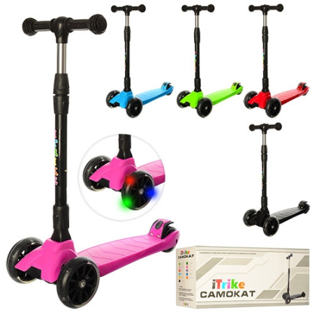 фото Самокат для детей iTrike JR3-060-1 MAXI складной (руль 61-86 см)