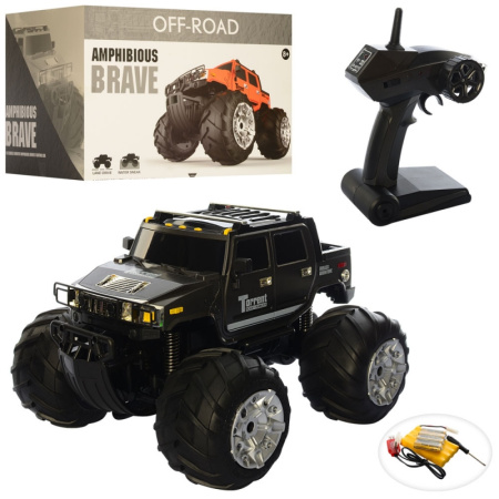 фото Внедорожник на радиоуправлении YL373 резиновые колеса и световые эффекты (35 см)