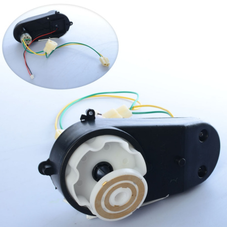 фото Редуктор в сборе с мотором 12V RPM17500 M 4053-GEAR BOX для мотоцикла M 4053