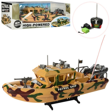 фото Военный катер на радиоуправлении M 1264 три функции