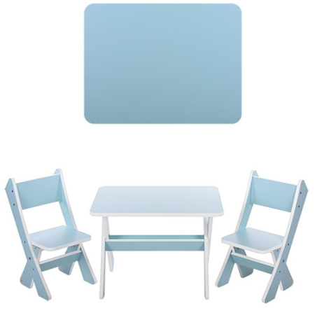 фото Детский столик со стульчиками М 2101-10 (мятный)