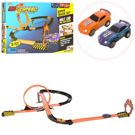 фото Автотрек детский 8824 (18 деталей)