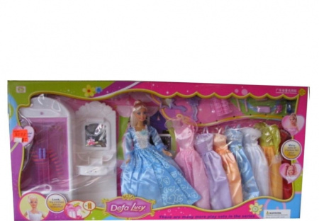 фото Кукла 8033 DEFA, шкаф