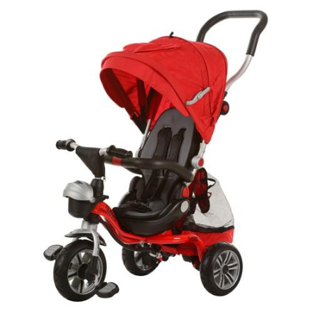 фото Детский трехколесный велосипед M 2383 PU-1 Turbo Trike (красный)