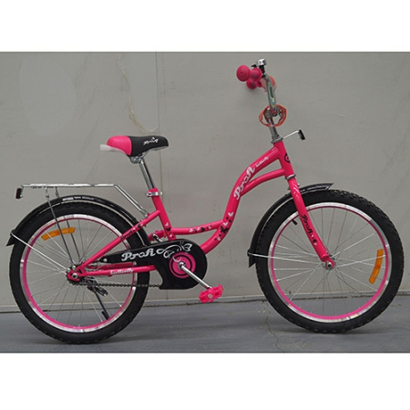 фото Детский двухколесный велосипед 16 дюймов Profi G1623 Butterfly (малиновый)