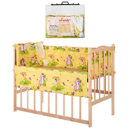 фото Защита для кроватки Vivast М V-612-1-04-2 (4 предмета)