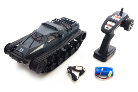 фото Танк вездеход на радиоуправлении 1:12 Military Police (серый)