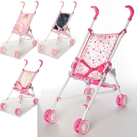 фото Коляска для куклы прогулочная 90097 складная